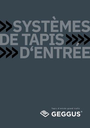 GEGGUS Systèmes de tapis d'entrée